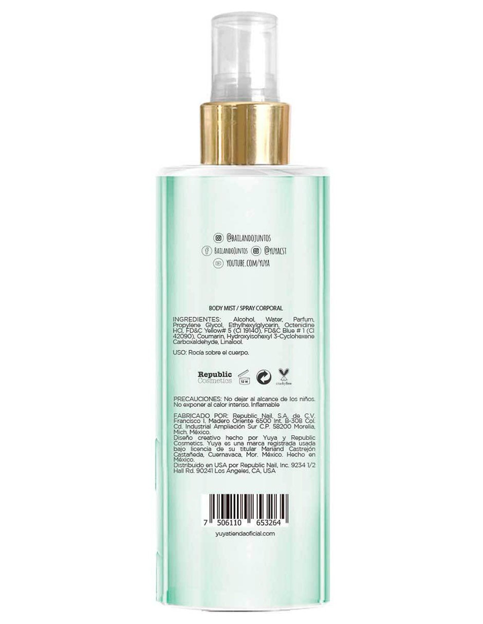 Body mist para mujer