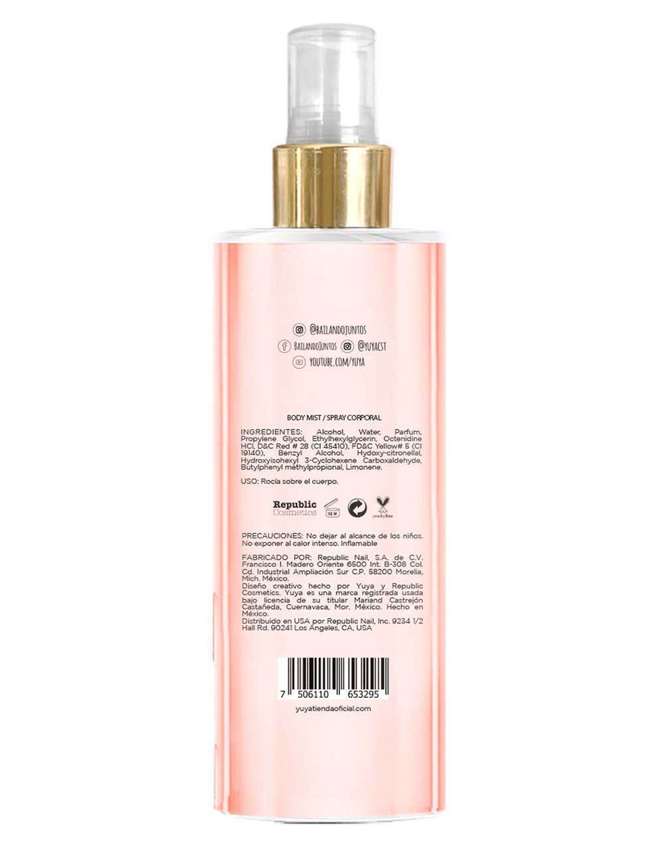 Body mist para mujer