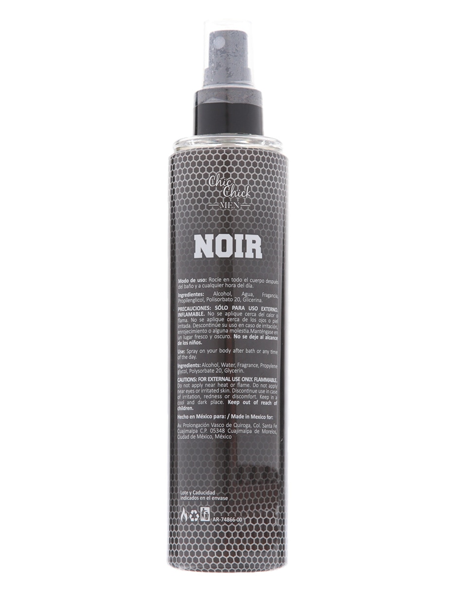 Body mist Noir para hombre