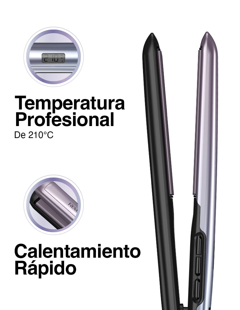 Alaciadora placas de cerámica - turmalina 6