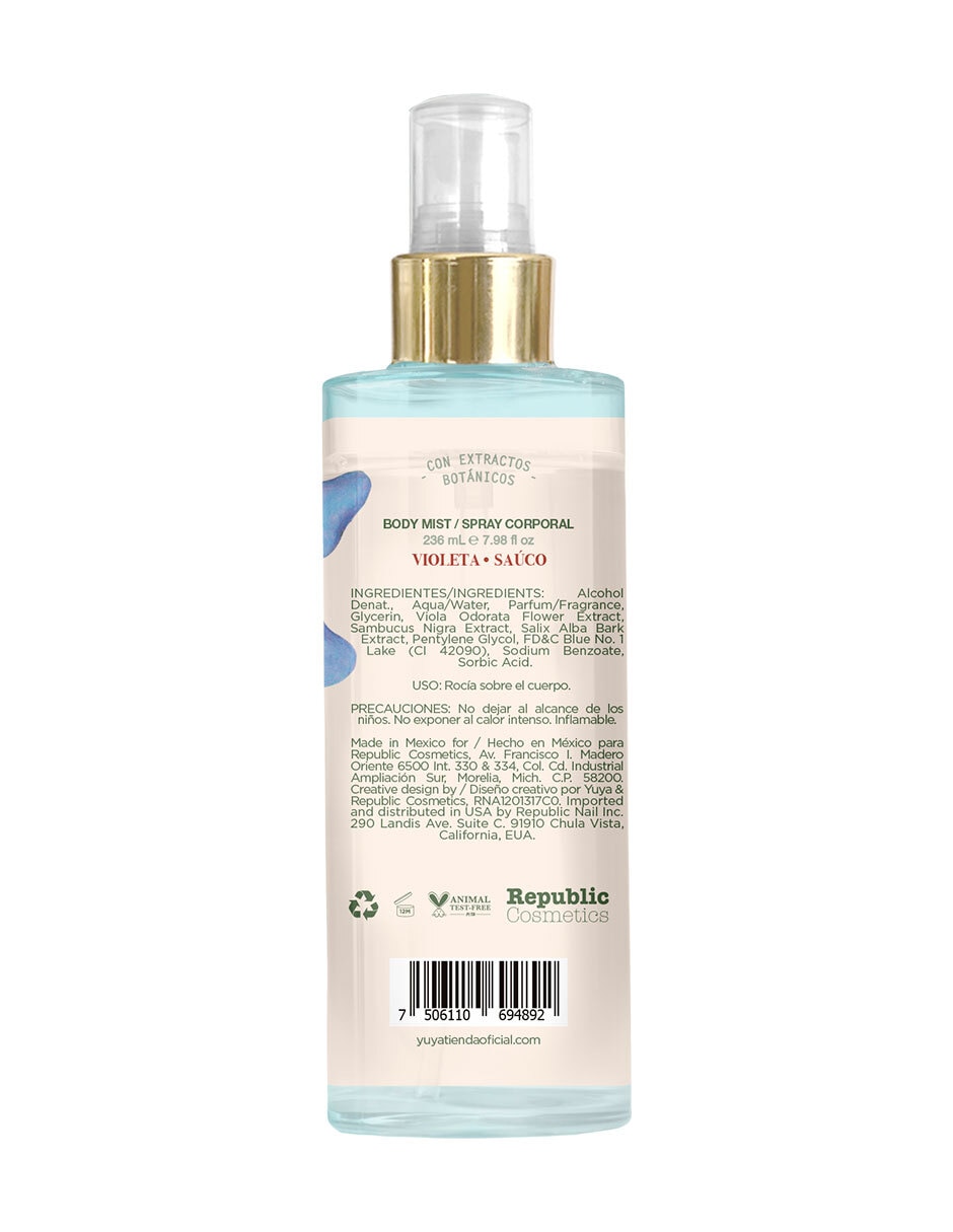 Body mist unisex