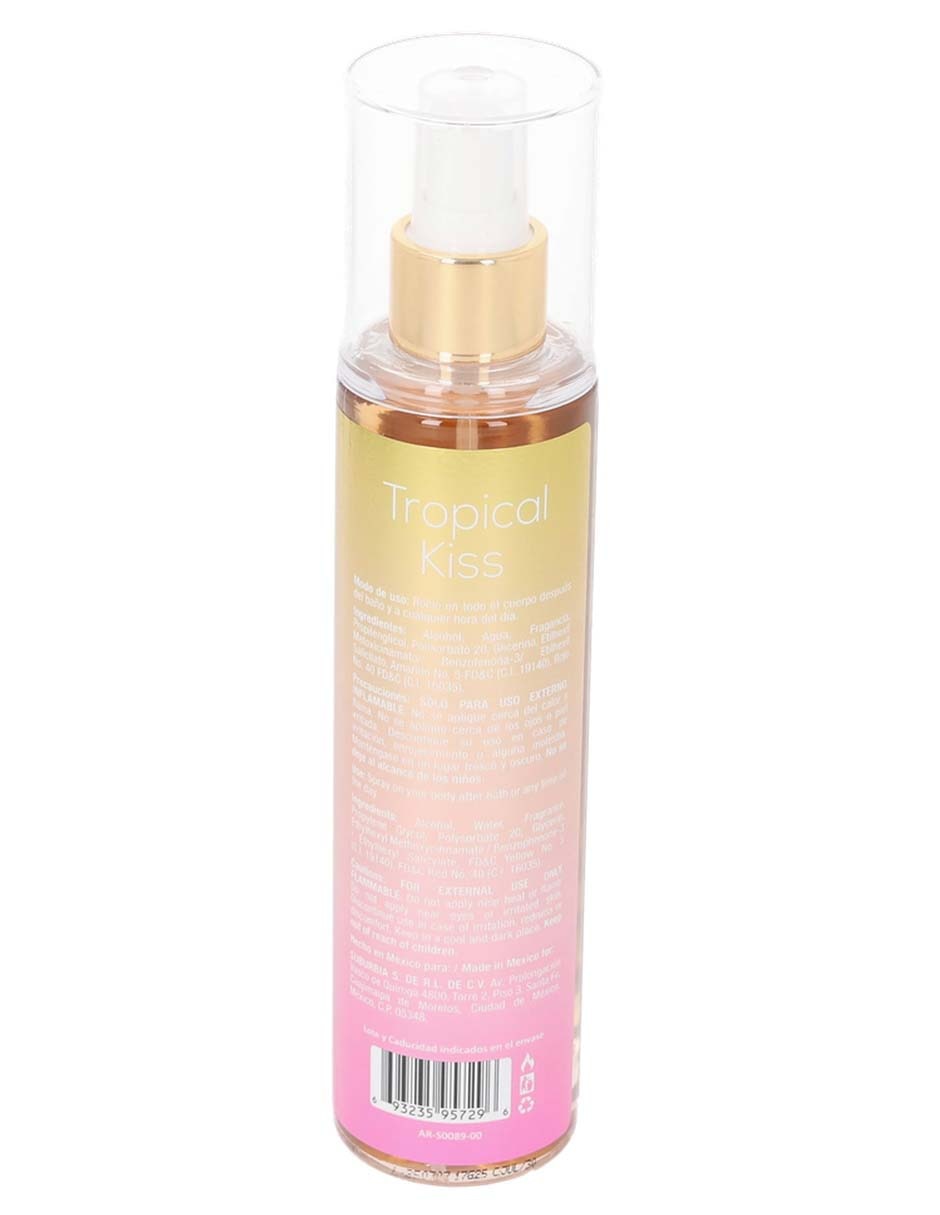Body mist Tropical Kiss para mujer