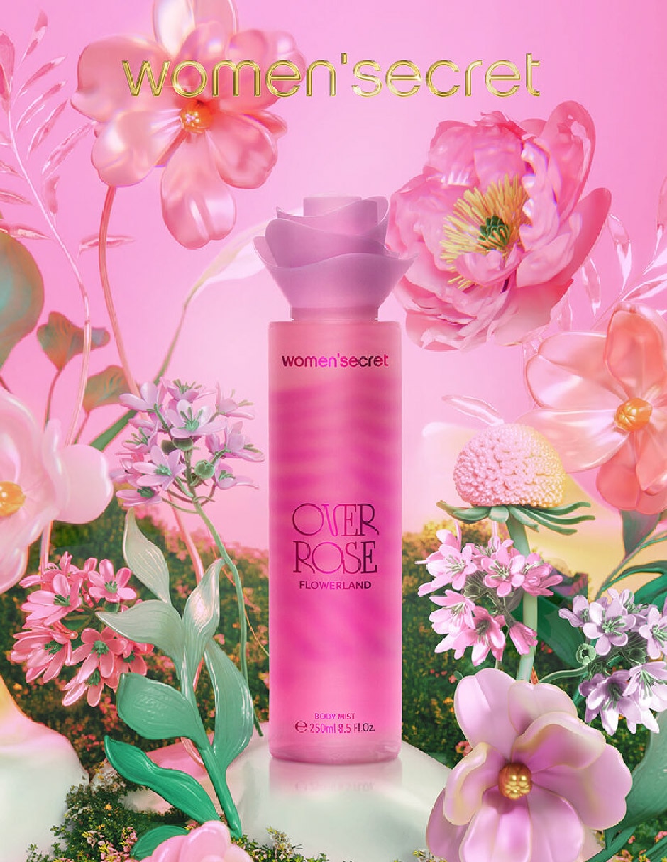 Body mist Over Rose para mujer