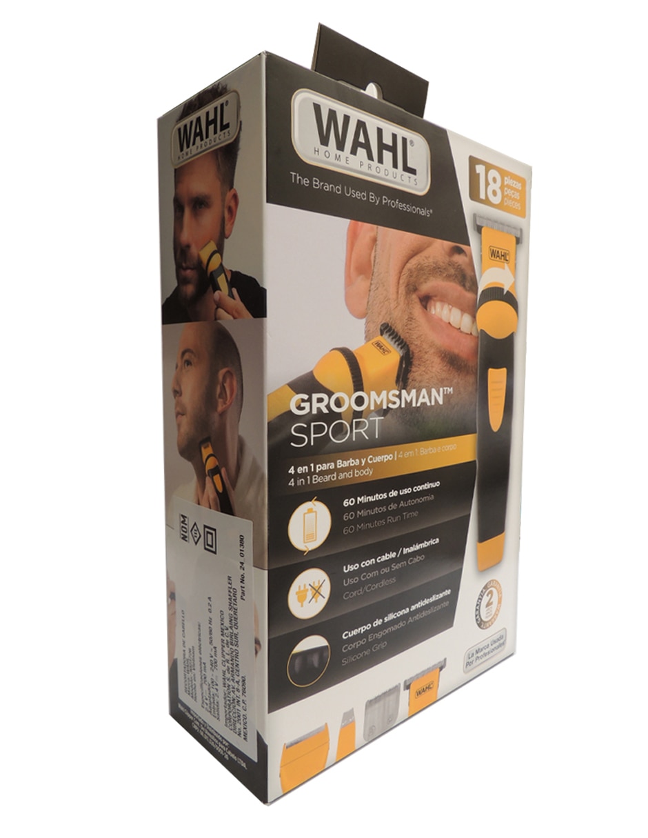 Recortadora de vello facial y corporal Groomsman Sport 2