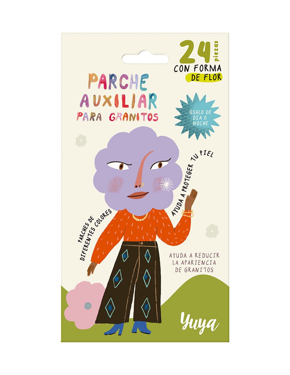 Parches para acné Flor