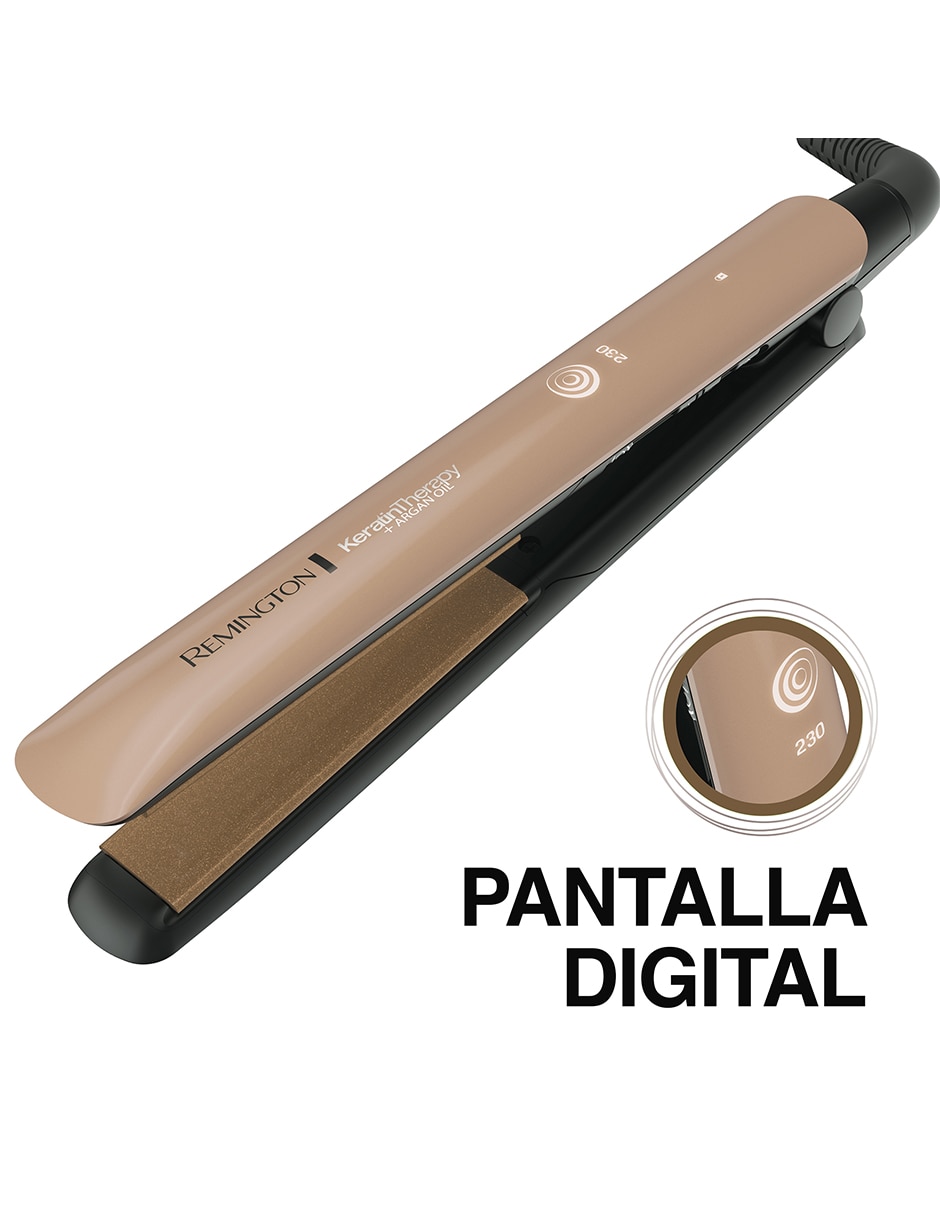 Alaciadora Keratin Therapy placas de cerámica 5