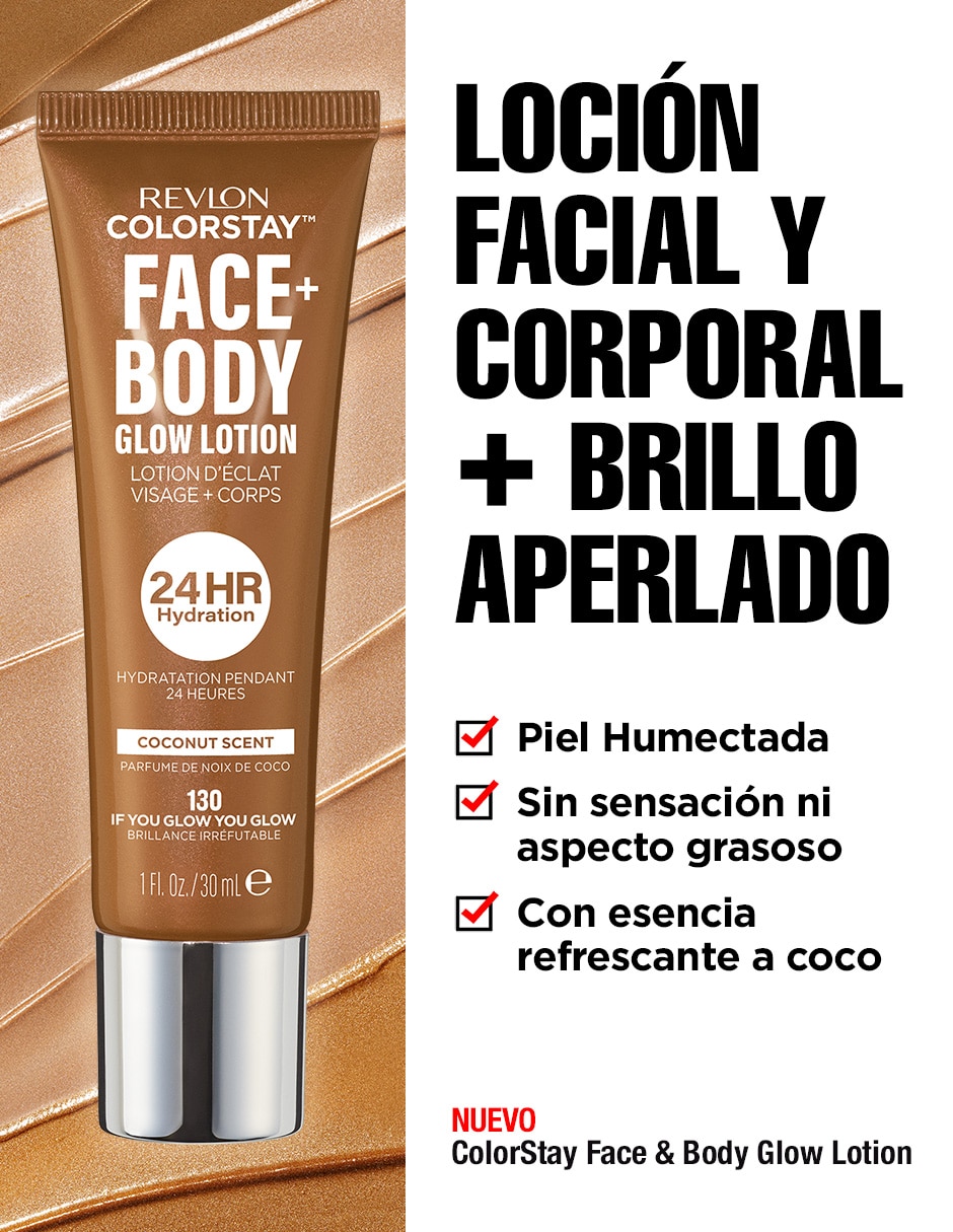 Bronceador Face & Body Glow Lotion 6