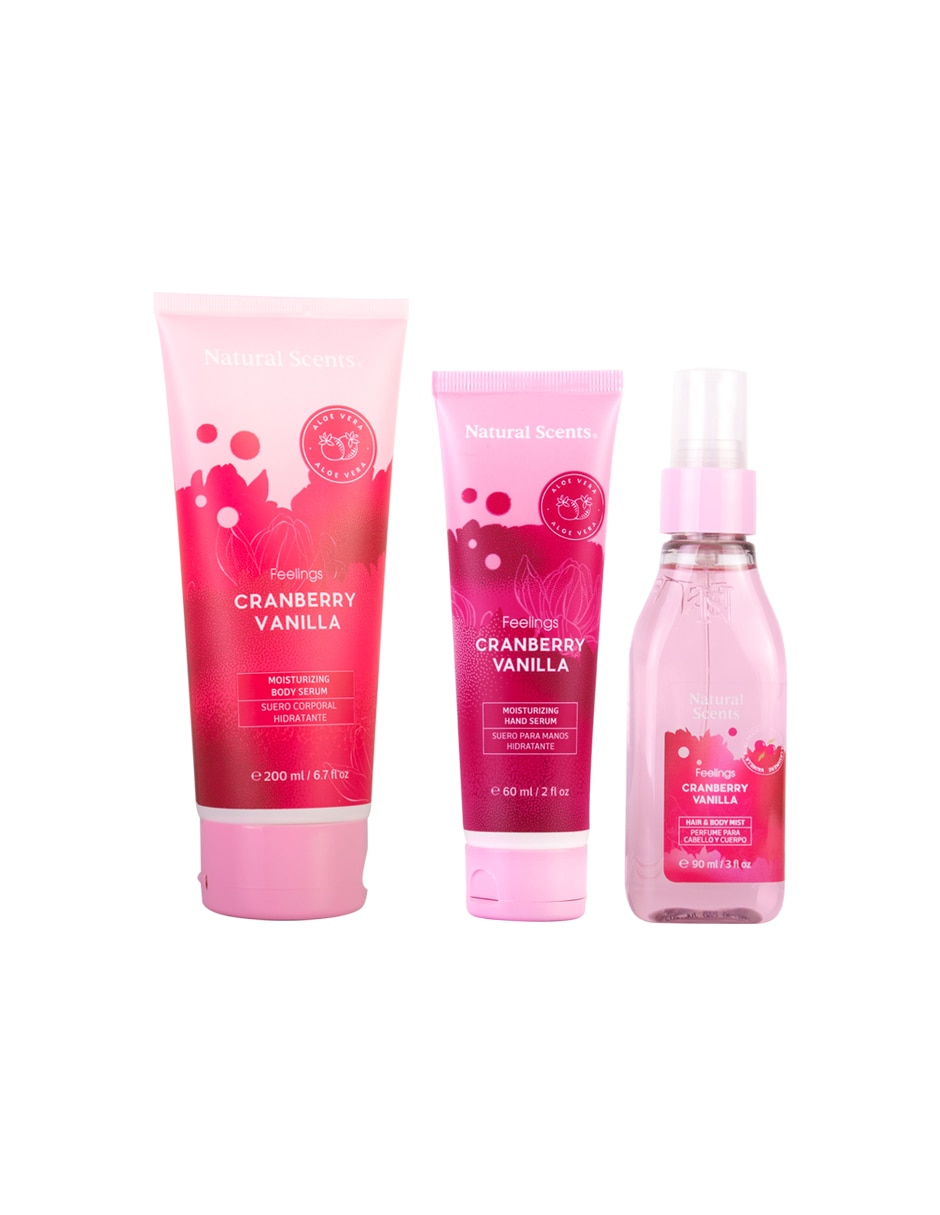Tripack Cranberry de vainilla 2