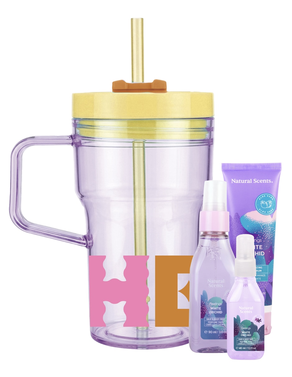 Kit bote mediano White Orchid de orquídea 2